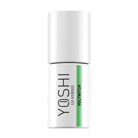 YOSHI Lakier Hybrydowy UV LED 236 Voltwitch Zielony 6 ml YOSHI Lakier Hybrydowy UV LED 236 Voltwitch Zielony 6 ml
