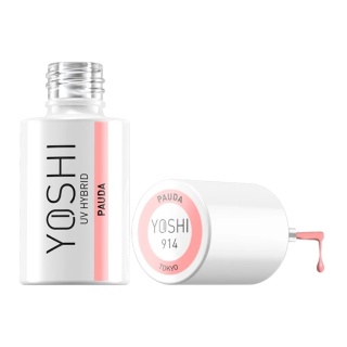 YOSHI Lakier Hybrydowy UV LED 914 Pauda 6 ml – Kolekcja Tokyo TPO-FREE