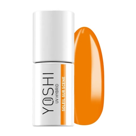 Yoshi Lakier Hybrydowy 241 Soleil sur Scène 6ml – TPO-free pomarańczowy