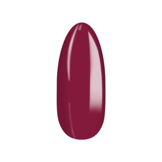Yoshi Lakier Hybrydowy 243 La Diva 6 ml – TPO-free czerwono-bordowy