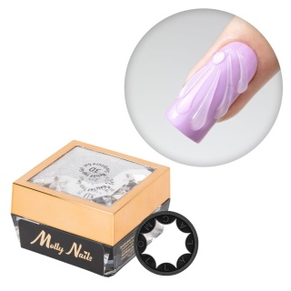 3D Relief Top Gel Sculpture Molly Nails HEMA Free 5g + Safety Ring