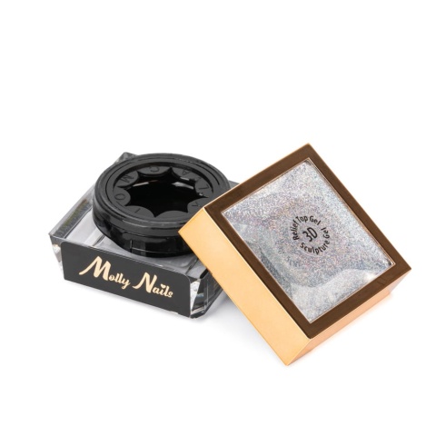 3D Relief Top Gel Sculpture Molly Nails HEMA Free 5g + Safety Ring