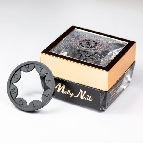 3D Relief Top Gel Sculpture Molly Nails HEMA Free 5g + Safety Ring