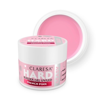 CLARESA Żel budujący Hard&Easy Builder Gel French Pink 45g