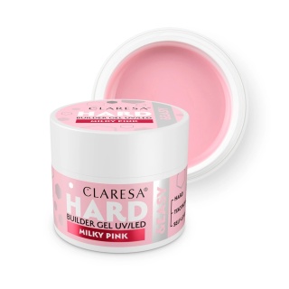 CLARESA Żel budujący Hard&Easy Builder Gel Milky Pink 45g