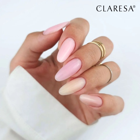 CLARESA Żel budujący Hard&Easy Builder Gel Milky Pink 45g