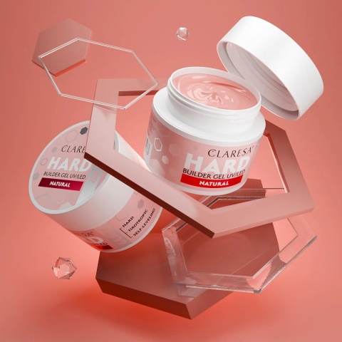 CLARESA Żel budujący Hard&Easy Builder Gel Natural 45g