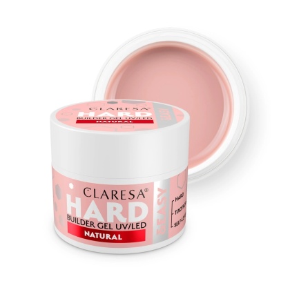 CLARESA Żel budujący Hard&Easy Builder Gel Natural 45g
