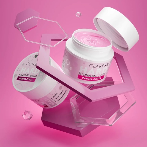 CLARESA Żel budujący Hard&Easy Builder Gel Panna Cotta 45g