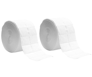 Clavier Waciki bezpyłowe 12-warstwowe 5x4 cm 1000 szt. – nail Master pads