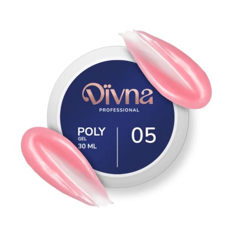 DIVNA PolyGel 05 – żel akrylowy budujący samopoziomujący 30 g