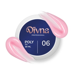DIVNA PolyGel 06 – żel akrylowy budujący samopoziomujący 30 g