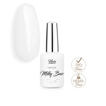 HESSI Fiber Milky Base 5ml – baza budująca 3w1 z włóknami, mleczna