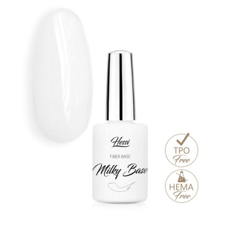 HESSI Fiber Milky Base 5ml – baza budująca 3w1 z włóknami, mleczna