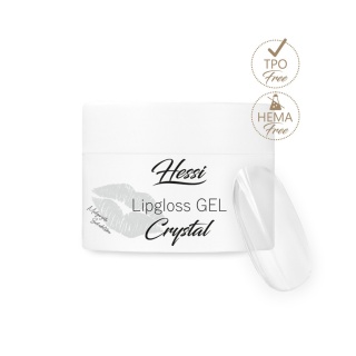 HESSI Lipgloss Gel CRYSTAL 50ml – Samopoziomujący Żel 2w1 do Budowy, Koloru i Ozdób