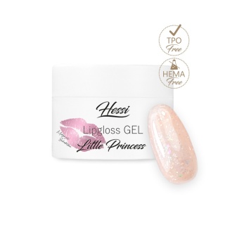 HESSI Lipgloss Little Princess 50ml – Mleczno-Różowy Żel Samopoziomujący