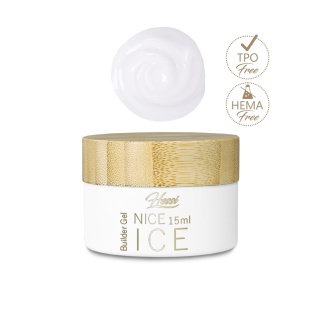 HESSI Żel Budujący NICE ICE 15ml – Mleczny Żel Cover do Budowy Paznokci