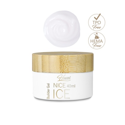 HESSI Żel Budujący NICE ICE 40ml – Mleczny Żel Cover do Budowy Paznokci