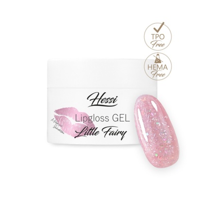 Hessi Lipgloss Little Fairy 30ml – Samopoziomujący Żel Budujący 2w1 w Odcieniu Cover