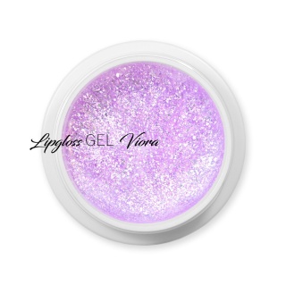 Hessi Lipgloss Viora 10 ml – fioletowo-różowy żel budujący 2w1 z połyskiem