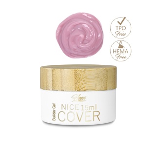 Hessi Żel Budujący NICE COVER 15ml – Trzyfazowy Naturalny Kolor Covera