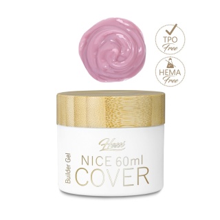 Hessi Żel Budujący NICE COVER 60ml – Trzyfazowy Żel Naturalny Kolor Covera