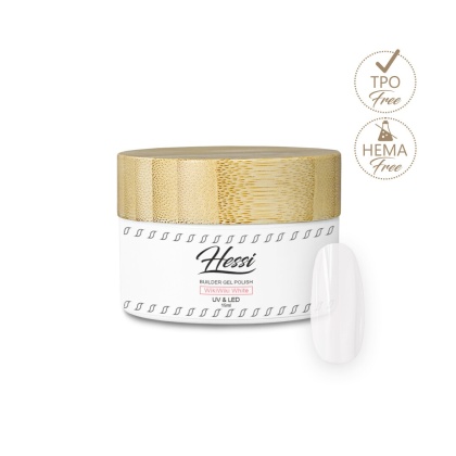 Hessi Żel Budujący WikiWiki WHITE 15 ml –Twardy Żel Budujący w Słoiczku