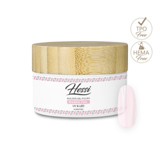Hessi żel WikiWiki Pink 40ml – Twardy Żel Budujący do Paznokci | Idealny do Budowy i Uzupełnienia