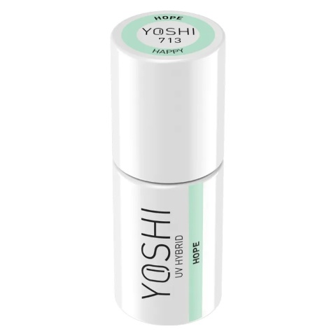 Yoshi Lakier Hybrydowy UV Hybrid Hope 713 – Pastelowa Mięta 6 ml