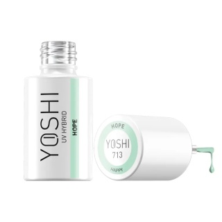 Yoshi Lakier Hybrydowy UV Hybrid Hope 713 – Pastelowa Mięta 6 ml