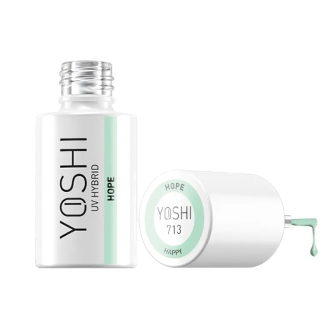 Yoshi Lakier Hybrydowy UV Hybrid Hope 713 – Pastelowa Mięta 6 ml