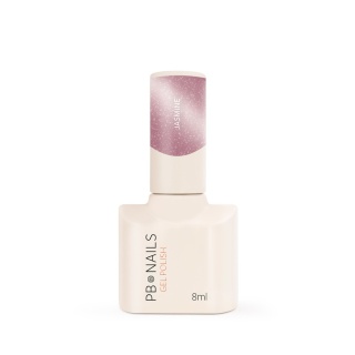 PB Nails Lakier hybrydowy Jasmine 8ml – różowo-liliowy Cat Eye
