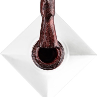 Lakier hybrydowy Molly Nails Reds Cat Eye Red Nr 236 – czerwony magnetyczny 8g