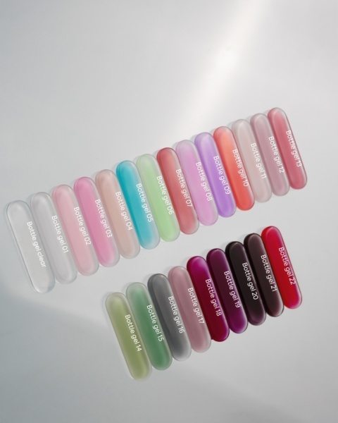 NAILSOFTHEDAY Bottle Gel 02 – blado-różowy żel do wzmocnienia i naprawy, 30 ml