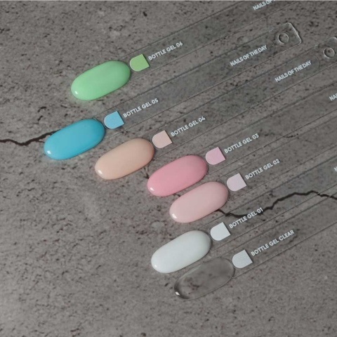 NAILSOFTHEDAY Bottle Gel 03 – różowy żel do wzmocnienia i naprawy, 10 ml