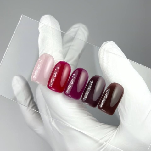 NAILSOFTHEDAY Bottle Gel 17 – delikatny różowy żel do wzmocnienia i naprawy, 10 ml