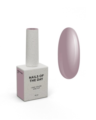 NAILSOFTHEDAY Bottle Gel 35 – zgaszono-różowy żel do wzmocnienia paznokci, 10 ml