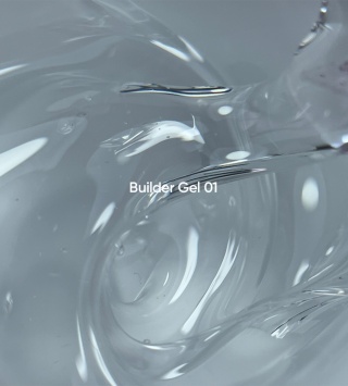 NAILSOFTHEDAY Builder Gel 01 – przezroczysty żel budujący, 15 ml