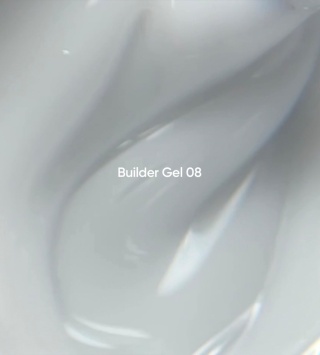 NAILSOFTHEDAY Builder gel 08 – mleczno-biały żel budujący, 30 ml