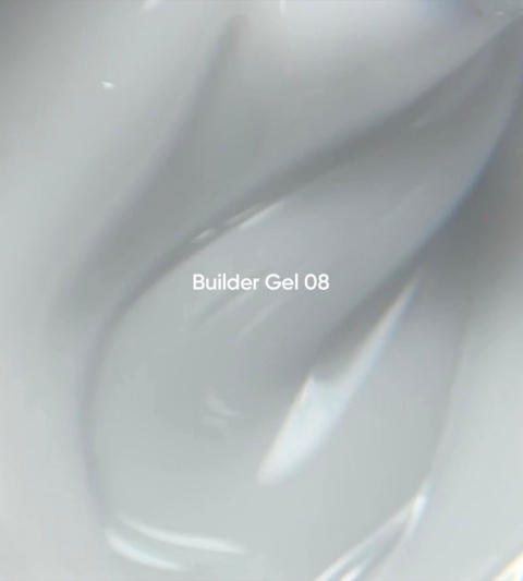 NAILSOFTHEDAY Builder gel 08 – mleczno-biały żel budujący, 30 ml