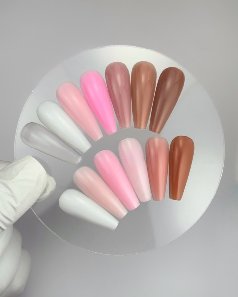 NAILSOFTHEDAY Builder gel 12 – różowy żel budujący, 30 ml