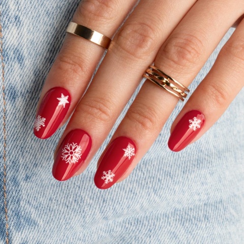 Naklejki do paznokci samoprzylepne świąteczne JO-910