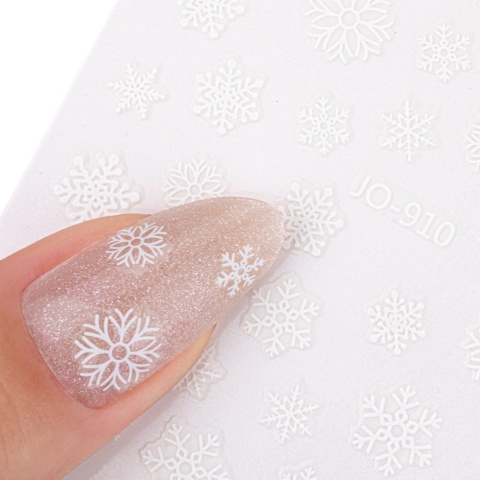Naklejki do paznokci samoprzylepne świąteczne JO-910