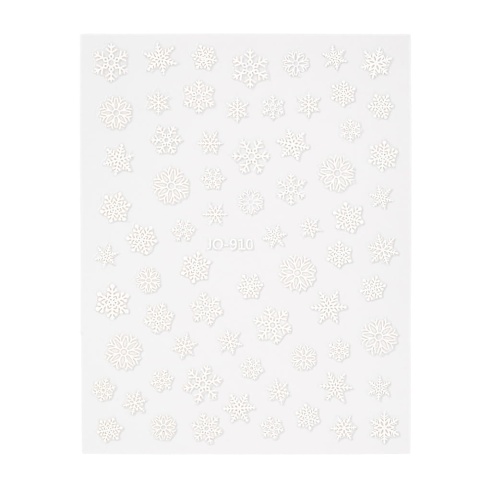 Naklejki do paznokci samoprzylepne świąteczne JO-910