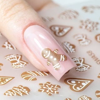 Naklejki samoprzylepne świąteczne Molly Nails SWA58