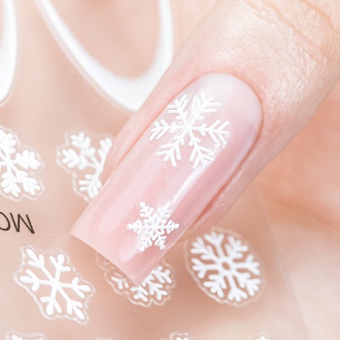 Naklejki samoprzylepne świąteczne/French Molly Nails MO-461