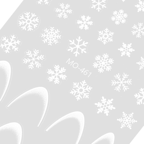 Naklejki samoprzylepne świąteczne/French Molly Nails MO-461