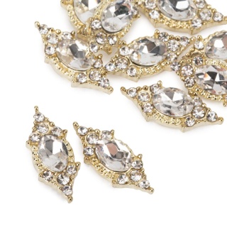 Ozdoby do paznokci kryształki 3D Molly Nails Nr 1 – 10 szt