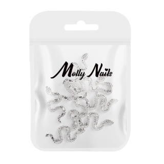 Ozdoby do paznokci węże 3D Molly Nails SZ-152 10 szt
