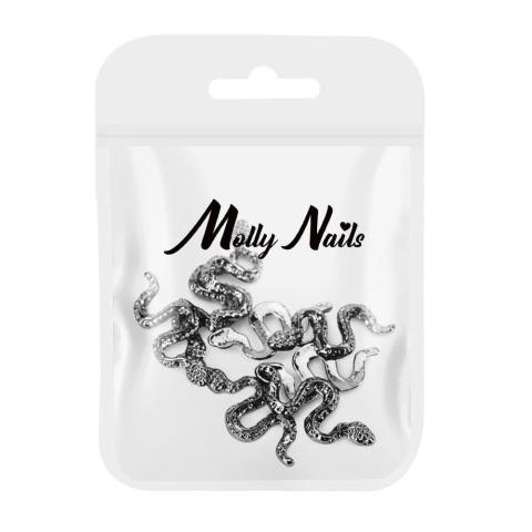 Ozdoby do paznokci węże 3D Molly Nails SZ-155 – 10 szt